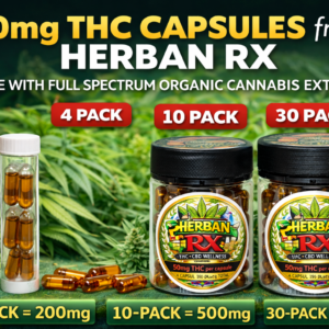 Herban RX - 50mg THC Capsules