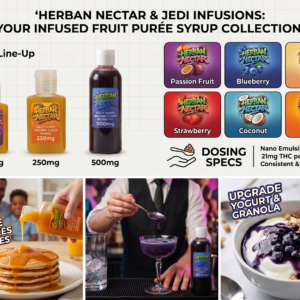 Herban Nectar Fruit Puree Syrups - Nano Infused