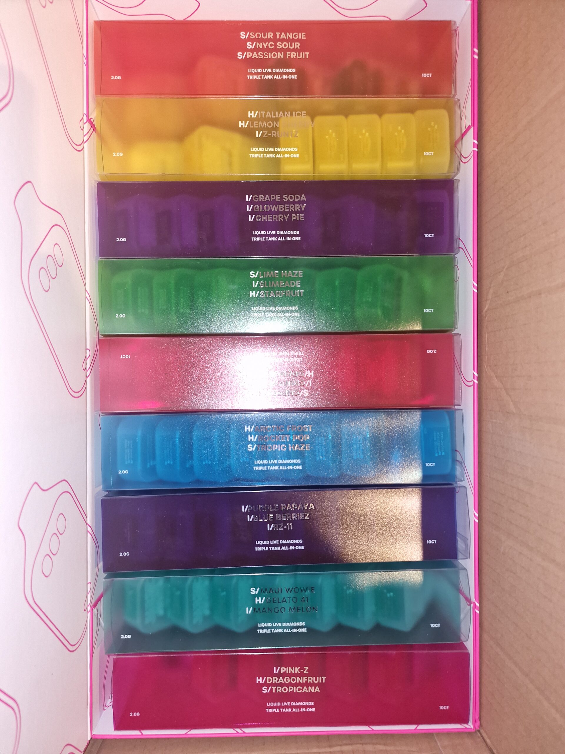 Boutiq Switch V5 - 3in1 - 3 flavor 2 gram vape - Image 7